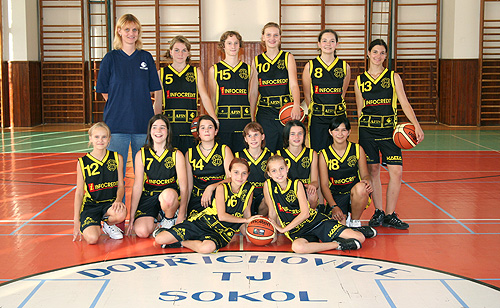 Basket Sokol Dob�ichovice - ��kyn�, ��astn�k kvalifikace o ��kovskou ligu