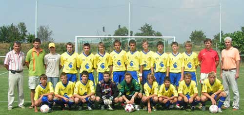 TJ Hlbok� dorostenci - v�t�z 6. ligy r. 2005 - 2006, nov� ��astn�k 5.ligy (Slovensko)