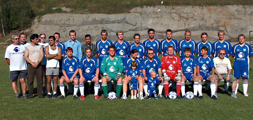 FC Ban�k Slovinky A Team senio�i - ��astn�k 1. t��dy dosp�l�ch SOFZ r. 2004 - 2005 (Slovensko).
