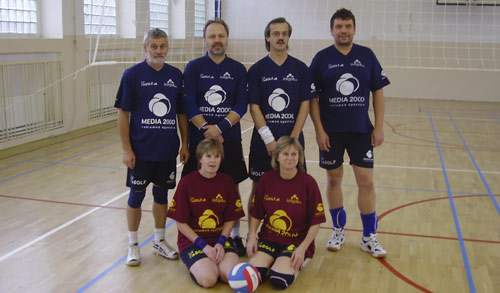 volejballov� team